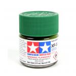 Tamiya XF-5 Acrylic Mini Paint - Flat Green - 10ml