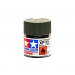 Tamiya XF-73 Acrylic Mini Paint - Dark Green - JGSDF - 10ml