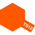 Tamiya TS-12 Spray Paint for Plastics - Orange - 100ml