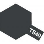 Tamiya TS-40 Spray Paint for Plastics - Metallic Black - 100ml