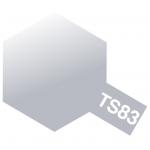 Tamiya TS-83 Spray Paint for Plastics - Metallic Silver - 100ml