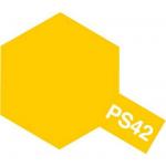 Tamiya PS-42 Spray Paint for Polycarbonate - Translucent Yellow - 100ml
