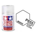 Tamiya 86055 PS-55 Spray Paint for Polycarbonate - Flat Clear - 100ml