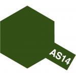 Tamiya AS-14 Spray Paint for Aircraft - Olive Green - USAF - 100ml