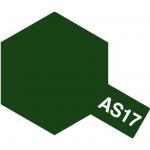Tamiya AS-17 Spray Paint for Aircraft - Dark Green - IJA - 100ml