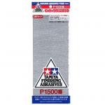 Tamiya Finishing Materials Series No.59 - Finishing Abrasive - P1500 - 3 Pieces