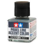 Tamiya Finishing Materials Series No.199 - Panel Liner Accent Colour - Dark Grey