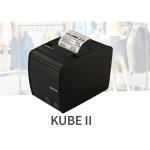 Custom KUBE II Pos Thermal Printer USB + Serial port Paper width 80mm/ 82.5mm Resolution 203 DPI Printing Speed 250mm/Sec