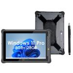 ONERUGGED M10J Rugged Mobile PC Intel N5100 CPU - 4G/Wifi. 8GB/128GB -10" Win 11 Pro 5000mAh Standard Battery, IP65. Front/Rear Camera