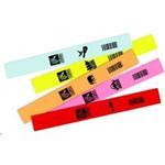 ZEBRA 10012713-1K Z BAND FUN PKT/6 RED  Wristbands