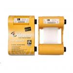 Zebra 800033-848 YMCKO-K 6 Panel Colour Ribbon used for printing with a Dual Sided ZXP Series 3 id card printer Yield: 165 images