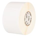 Zebra 800322-125 Label Paper 2.25x1.25in (57.2x31.8mm)  DT Z-Select 4000D High Performance CoatedAll-Temp Adhesive 1in (25.4mm) core 260/roll 12/box Plain