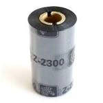 Zebra J2300BK11030 Geniune ribbon 110mm x 300m wax ribbon (4.33inx984ft), 2300 Standard, 25mm 1 inch core for Midrange Tabletop Printer aka RIZE11030W