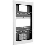 Chief LW65UWP Impact On-Wall Kiosk  Portrait 65" White