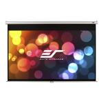 Elite M150XWH2 Manual Pull-Down Screen, 150 inches