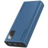 Promate BOLT-20PROBL 20000mAh Power Bank - Blue Smart LED Display & Super Slim Design - Includes 2x USB-A & 1x USB-C Ports - 2A (Shared) Charging - Auto Voltage Regulation - Charge 3x Devices Promate BOLT-20PROBL 20000mAh Power Bank - Blue Smart LED Display & Super Slim Design - Includes 2x USB-A & 1x USB-C Ports - 2A (Shared) Charging - Auto Voltage Regulation - Charge 3x Devices