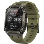 Promate XWATCH S19 IP67 Shock-Resist Smart Watch Green with Fitness Tracker & Bluetooth Calling. Large 1.95" Display. Up to 12 Days Battery Life. Heart Rate/Step/Sleep Tracker