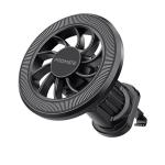 Promate ClipMount MagGrip Cradleless AC Vent Magnetic Smartphone Mount Includes MetalRing - 360 Rotation - Seure Mounting - Perfect for All Phones & Cases