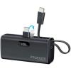 Promate NANOPACK-5 5000mAh Fast Charging Pocket Sized Power Bank - Black Foldable USB-C Connector & Built-in Lightning Cable - Supports 20W PD - Built-in Kick Stand - Smart LED Screen Promate NANOPACK-5 5000mAh Fast Charging Pocket Sized Power Bank - Black Foldable USB-C Connector & Built-in Lightning Cable - Supports 20W PD - Built-in Kick Stand - Smart LED Screen