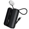 Promate NEO-10.BLK 10000mAh 30W PD Ultra-Fast Power Bank - Black Built-in USB-C Cable & Apple Watch Charger - USB-C In/Out Port - Smart LED Screen - Lightweight & Portable Promate NEO-10.BLK 10000mAh 30W PD Ultra-Fast Power Bank - Black Built-in USB-C Cable & Apple Watch Charger - USB-C In/Out Port - Smart LED Screen - Lightweight & Portable