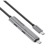 Promate PORTLINK-C3 100W PD - 5Gbps USB-C Cable - 1.5m Dual USB-C Port - Plug & Play - USB 3.0 - Data & Charge