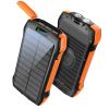 Promate SolarTank 20000mAh 20W 4-Output Power Bank with Solar Panel Input 18W / Output 20W / Max 18W USB-A / Max 20W USB-C / Qi 10W Wireless Charging