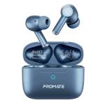 Promate PROPODS-BL In-Ear HD Bluetooth Earbuds with Intellitouch & 400mAh Charge Case & Microphone