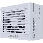 Lian Li SP Platinum White 1000W ATX 3.1 SFX Power Supply 80 Plus Platinum SFX - Full Modular - Zero RPM Mode Under 40% Load For Silent Operation, SFX-To-ATX Bracket Included