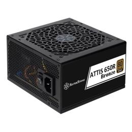 Silverstone Attis 650R 80 PLUS Bronze 650W ATX 3.1 ATX Power Supply, Fixed Cable