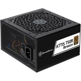 Silverstone Attis 750R 80 PLUS Bronze 750W ATX 3.1 ATX Power Supply, Fixed Cable