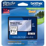 Brother TZE161 : Laminated tape black on clear 8