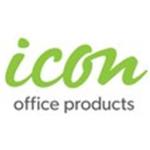 Icon LetraTag Tape Compatible for Dymo 91201 12mm x 4m - Black on White