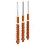 Creality Accessories Unicorn Quick-Swap Nozzle Kit - 4 Pieces 2x 0.4mm - 1x 0.6mm - 1x 0.8mm - Swift Installation - Upgraded Material - Multiple Aperture Options - for Creality K2 Plus