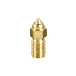 Creality Spare Parts High-Speed M6 Nozzle for Ender-3 V3 SE / Ender-5 S1 / Ender-7 M6 x d0.4 x 16.8 - Brass H59 - Natural Color