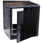 Dynamix RSFDSL18 DYNAMIX LITE 18RU Swing Wall Mount  Cabinet - Right hand mounted - The LITE version excludes fixed shelves, fans, cage nuts and reversable hinge