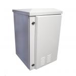 Dynamix RODW24-600FK 24RU Vented Outdoor Outdoor Wall Mount Cabinet (610x625x1200mm external). IP45 rated. Dual lock front door. Supplied with dual extractor fans and input/output air filters.