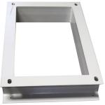 Dynamix RODWPL-400 Floor Mount Plinth for 400mm Deep Outdoor Wall Mount Cabinet (600x400x100mm)