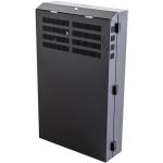 Dynamix RVWM0206 6RU Vertical Wall Mount Cabinet     with 2RU Horizontal Mounting Rails (650x320x1070mm external) - Lockable front door - Reversible hinged front door - Top, bottom & rear cable knock-outs
