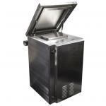 Dynamix RODWSS9-400FK 9RU Stainless Vented Outdoor Wall Mount Cabinet(611x475x560). SUS316 Stainless Steel Construction. IP45 rated. Lockable front door. Supplied with dual extractor fans & input/output air filters.