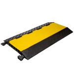 Dynamix FCP-5CH-910 Floor Cable Protector - 5-Channel - Max Load 10 Tons - 910mm Heavy Duty - Installation Lid - Outer Dims 910x500x50mm - Channel Dims 35x35mm - Weight 13kg