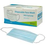 Dynamix MSK-3PLY-DSP-50 Disposable 3PLY Face Mask - 50 Masks Earloop with Adjustable Nose Bridge Non-Medical / Soft / Comfortable & Non-irritating - Each Box Contains 50 Masks