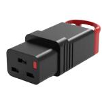 IEC-Lock KNKS28-01 16A C19 IEC-Lock+ rewireable socket - Low Smoke Zero Halogen - SAA approved