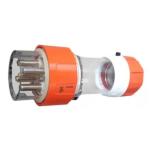 RackPower KNF3P58-02 32A generic 56 series P532 5pin 3 Phase straight plug