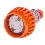 RackPower KNFS28-02 15A 3 flat pin generic 56 series cord socket