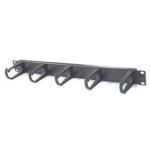RackPower CM020 Cable Manager 1U metal panel plastic  C  clips