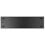 RackPower RP031TM Rack Panel 3U Black Toolless Mount