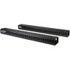 StarTech.com CMVER40UF Vertical Cable Organizer with Finger Ducts - Vertical Cable Management Panel - Rack-Mount Cable Raceway - 0U - 6 ft. - CMVER40UF