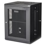 StarTech.com RK1520WALHM 15U Wall Mount Rack Cabinet with Hinge