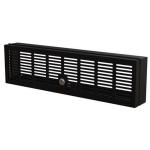 StarTech.com RKSECLK3U 3U Rack Mount Security Cover - Hinged Locking Rack Panel/ Cage/Door for Physical Security/ Access Control of 19" Server Rack & Network Cabinet - Assembled w/Mounting Hardware