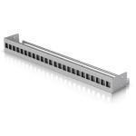 Ubiquiti Unifi Patch Panel 24-Port Blank Keystone Front panel housing - Cold rolled carbon steel- Inner module Polycarbonate - Management bar - Cold rolled carbon steel